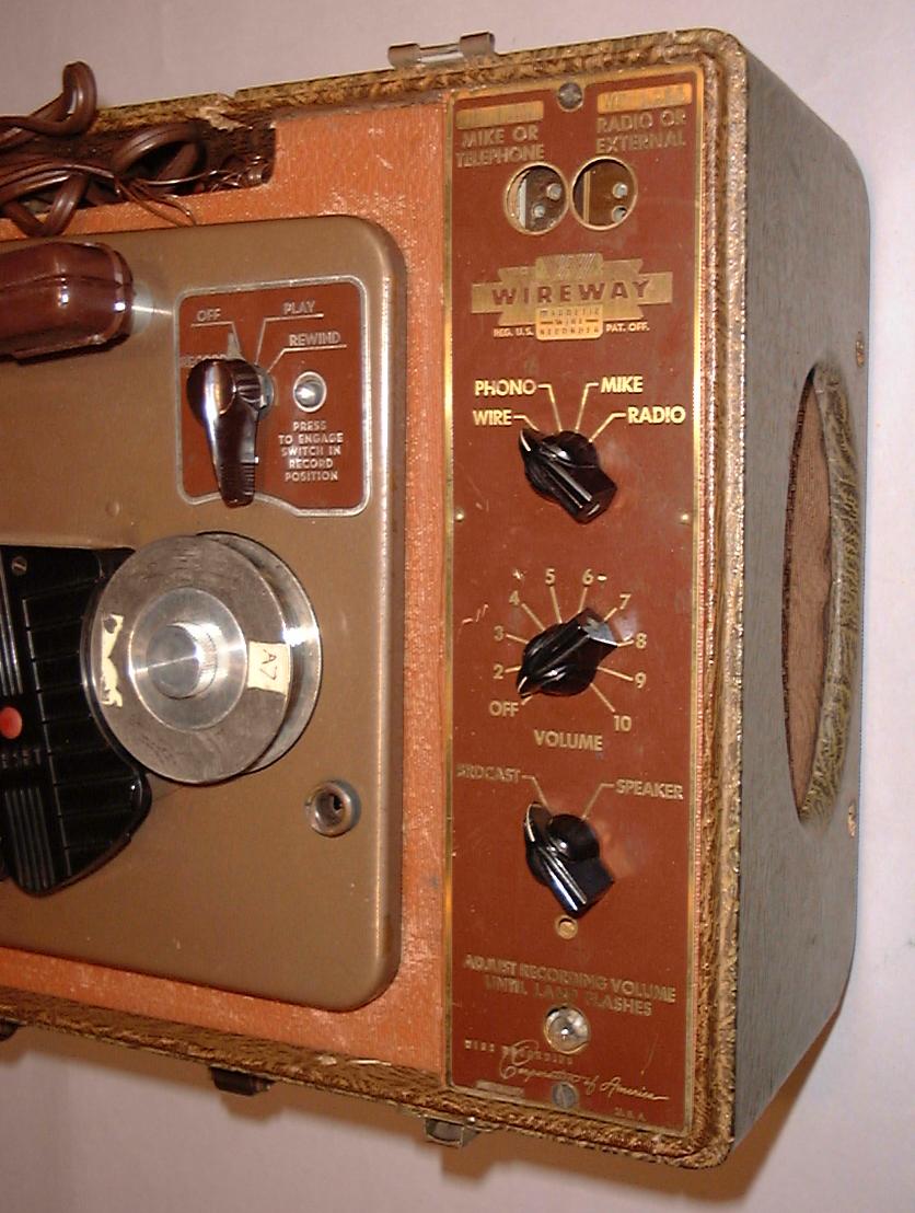 Recording devices in Smithsonian National Museum of American History