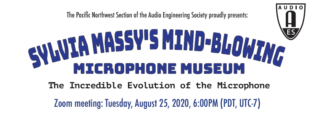 Poster top meeting announcement. Meeting held Tuesday, August 25th 2020, 6pm via Zoom. 